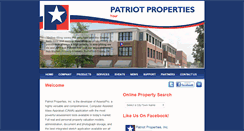 Desktop Screenshot of greenfield.patriotproperties.com