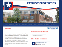 Tablet Screenshot of greenfield.patriotproperties.com